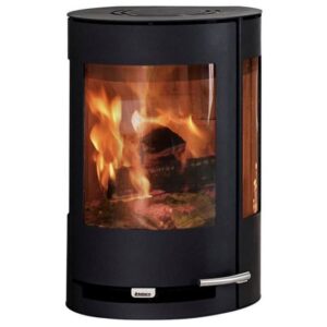 Aduro 9-4 wall-mounted stove - black