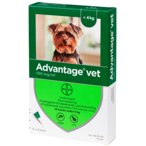 Advantage Vet 10 % Hund 0-4 Kg (4x4 ml)