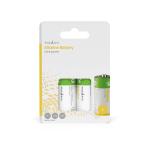 Alkaline batteri C | 1.50 V | Alkaline | C / MN1400 / MX1400 / 14A / 8000 | Antal batterier: 2 stk. | Blister | LR14 | Forskellige | Grøn / Gul