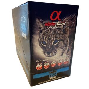 Alpha Spirit Cat Fish Snack, 16 x 35g STORKØB