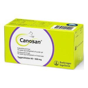 Canosan Til Kat 600 mg - 60 tyggetabl.