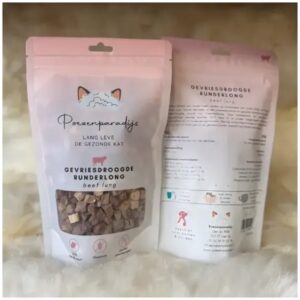 Cat Paradise 100% Frysetørre Okselunge til katte og hunde