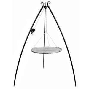Cook King 200 cm trefod med hejs til Bålsted