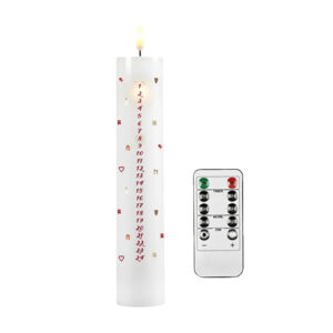 Dga Led Vokslys Kalenderlys, - 67001133