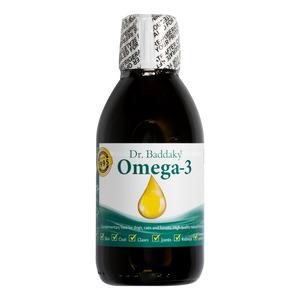 Dr. Baddaky Omega-3 til hund, kat og hest - 200 ml