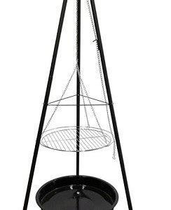 Esschert Design - Bålsted med tripod og rist H150 cm
