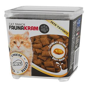 Faunakram godbidder til kat m. ost & kylling - 75 g.