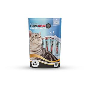 Faunakram liquid cat snack m. tun & kylling - 8 stk.