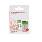 Nedis Genopladelige Ni-MH batteri E-Block | 8.4 V DC | 250 mAh | Forudladet | 1-Pakke | 6LR61