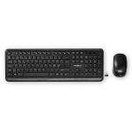 Nedis Mus og tastatur sæt | Trådløs | Mus og tastatur forbindelse: USB | 800 / 1200 / 1600 dpi | Justerbar DPI | QWERTY | ND layout