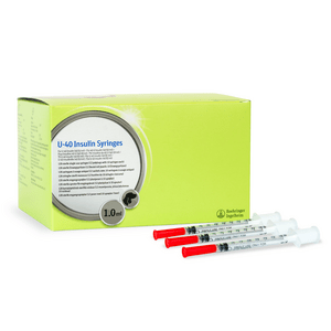 Prozinc U-40 Insulin Syringes 1 ml. - 120 stk.