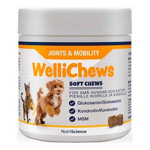 Swedencare Wellichews Joint tyggetabeletter til hund og kat, S - 120 stk.