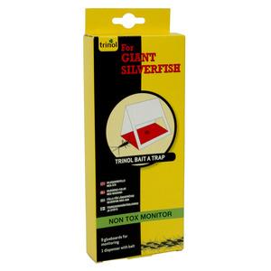 Trinol starter kit glue trap for silverfish/bearded dragon - 9 pcs.