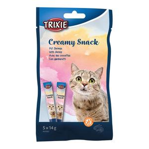 Trixie Creamy Snack m. rejer - 5 stk.