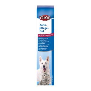 Trixie tandpleje gel til hund og kat - oksekødsmag - 100g