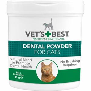 Vets Best advanceret tandplejepulver til katte - 45 g